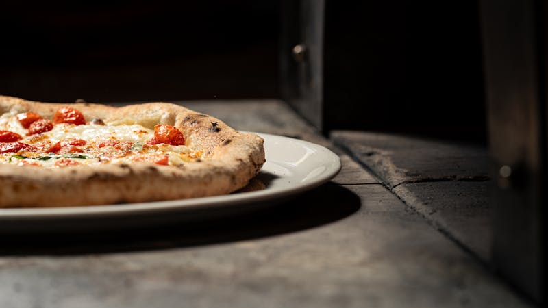 Classic ricotta and mozzarella calzone